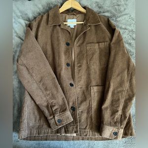 H&M Men’s Corduroy Overshirt - Brown